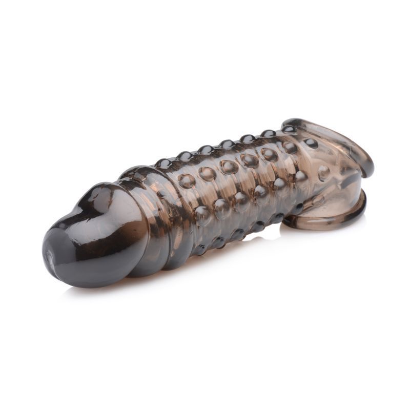 Penis Enhancer Sleeve 1.5in Smoke for Extra Length and Girth > Sex Toys For Men > Penis Sleeves