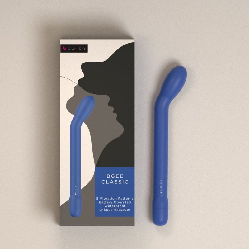 Bgee Classic Denim 7 Inch Waterproof Magic Wand Vibrators - G Spot