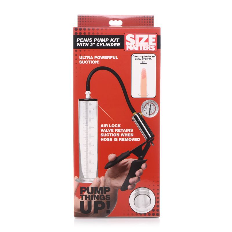 Penis Pump Kit with Two Inch Cylinder > Pumps > Penis Pumps Performance