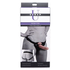 Seducer 7 Inch Silicone Dildo with Harness in Flesh Color > Dildos > Strap On Harnesses