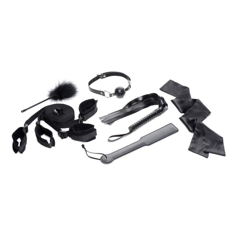 6-Piece Bed Restraint Bondage Kit Black Black > Bondage Gear > Bed Restraints
