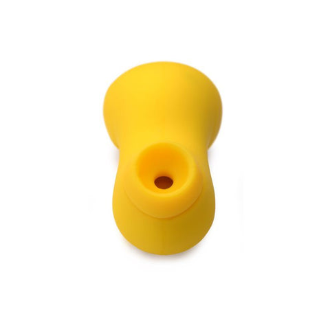 Shegasm Sucky Ducky Clit Stimulator in Pink Yellow STIMULATORS