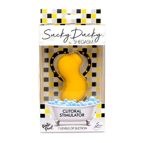 Shegasm Sucky Ducky Clit Stimulator in Pink STIMULATORS