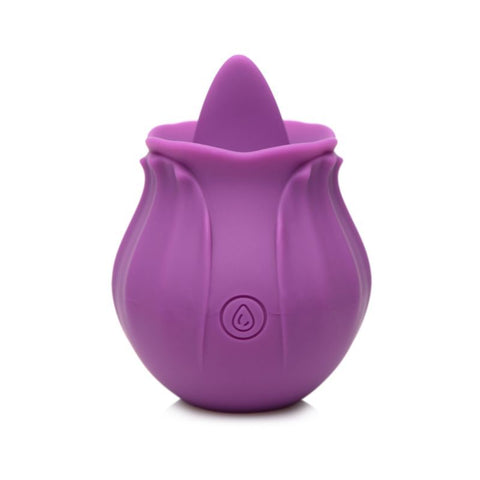 Bloomgasm Wild Violet 10X Licking Stimulator Purple > Sex Toys For Ladies > Rose Stimulators