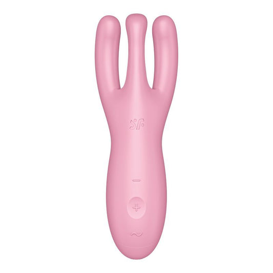 Satisfyer Threesome 4 Connect App Layon Vibrator Pink