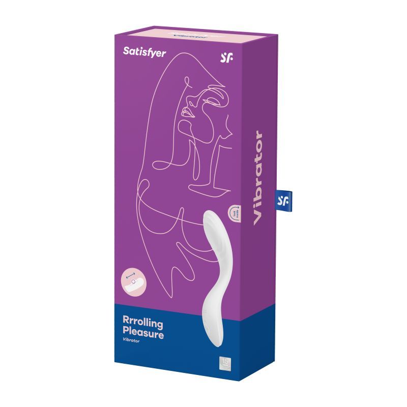 Satisfyer Rrrolling Pleasure G Spot Vibrator White > Sex Toys For Ladies > G-Spot Vibrators
