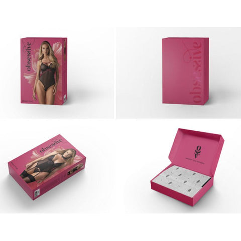 Sheer Stockings Red – Elastic Strap Seductive Stockings > Clothes > Hosiery