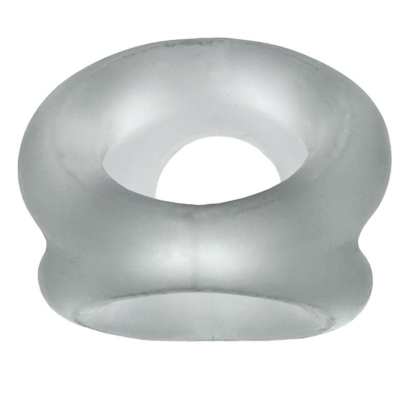 Oxballs Tri-Squeeze 3-Ring Cocksling – Extended Ballstretcher Base Comfort Clear > Cock Ring > Sling