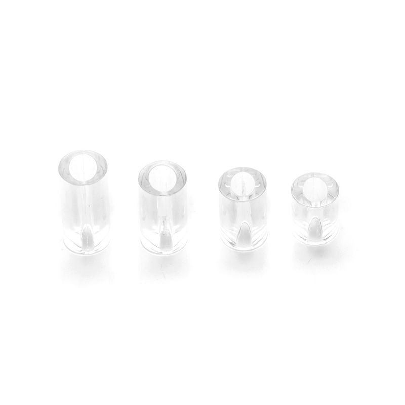 Cockcage Spacers Clear 4 Pc with Sizes 11.8mm to 21.4mm Cages