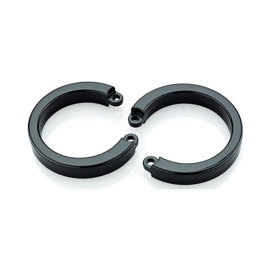 Cockcage U Ring 2 Pc L/XL Black - Large and Extra Large