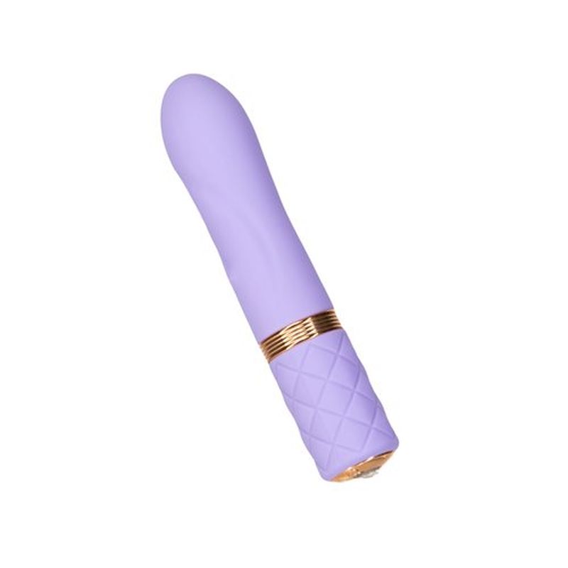Pillow Talk Flirty Luxurious Mini Massager Purple Special Edition with Rose Gold Accents > Sex Toys > Mini Massagers Main image
