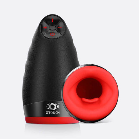 Chiven 2 (Black) – Heating Vibrating Masturbator Strokers - Auto