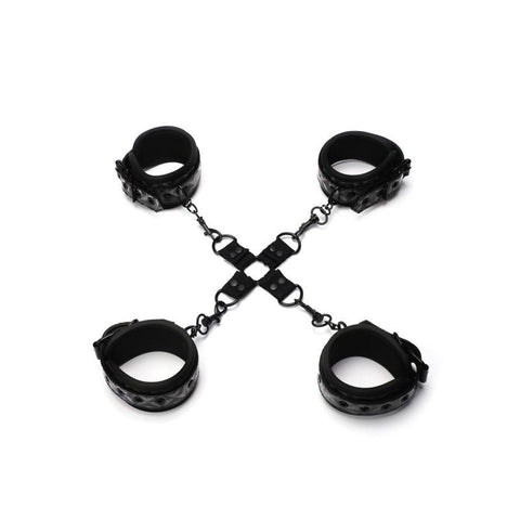 Whip Smart Diamond Hogtie Restraint Black Default Title Restraints