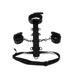 Whip Smart Diamond Body Restraint 3 Pc Set Black Default Title Restraints