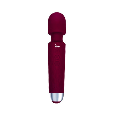 Viben Tempest Rechargeable Wand Massager in Ruby Default Title Electric Massager