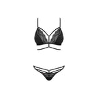 Diyosa 2 Piece Set Black Lingerie Ensemble > Clothes > Bra Sets