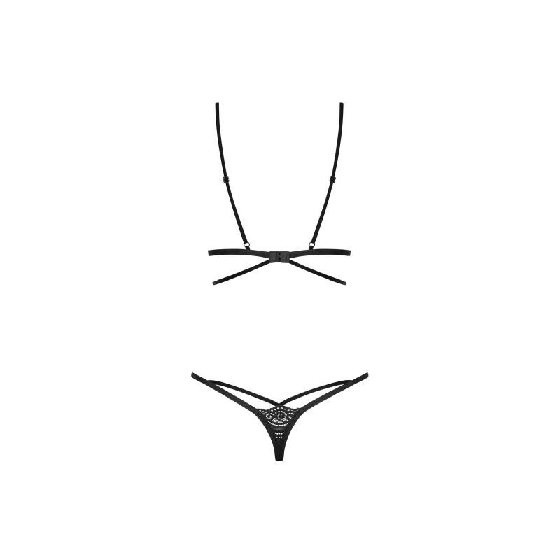 Diyosa 2 Piece Set Black Lingerie Ensemble > Clothes > Bra Sets