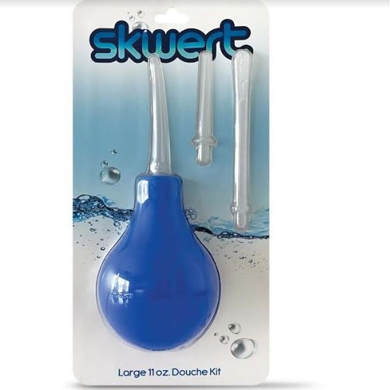 Skwert Medium 11 oz Douche Kit – Compact 325 ml Travel Hygiene Kit Blue > Essentials > Douches