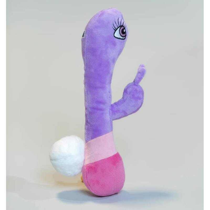 Scruffy Pet Toys Bunny Vanderpump Plush Dog Toy With Squeaker Default Title Novelties