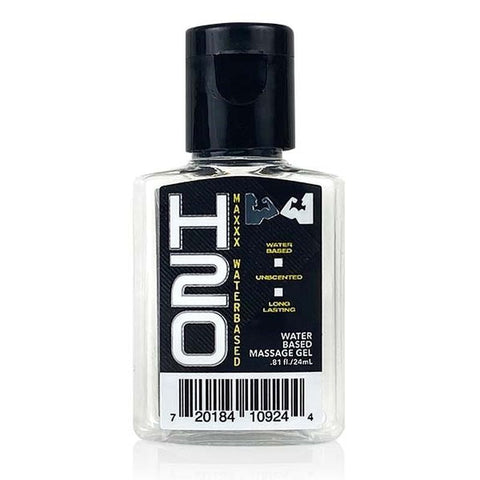 H2O Maxxx Lubricant Gel Travel Size 24ml Water-Based Sexual Wellness Product Water Based Lube