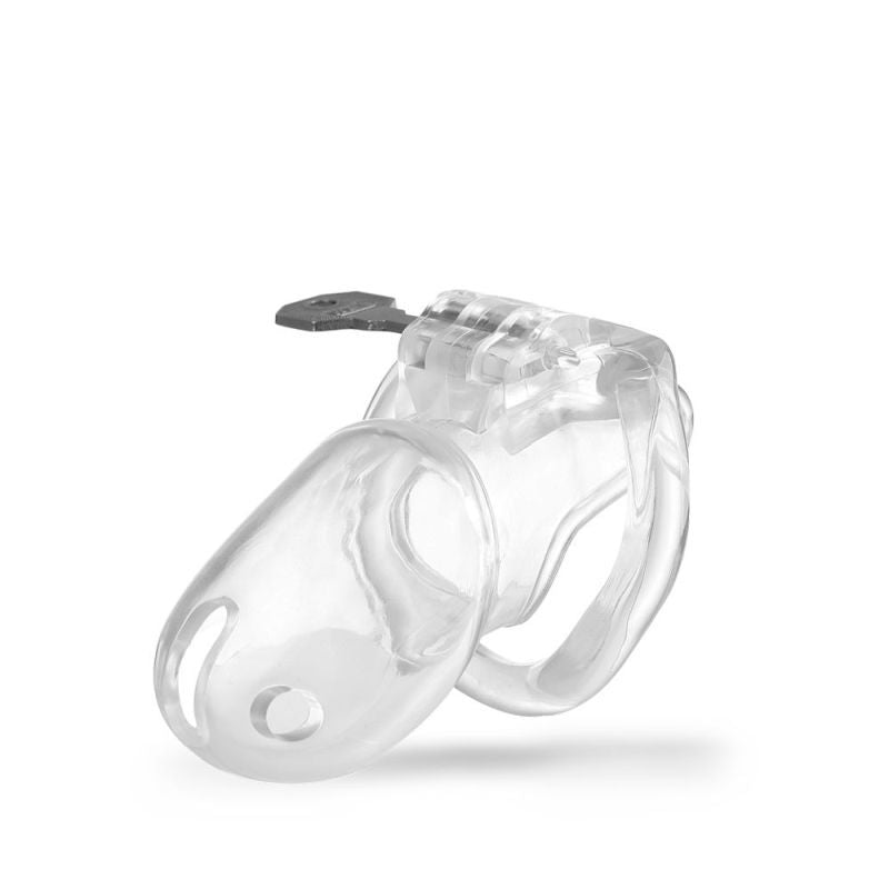 Brutus Stealth Adjustable Male Chastity Cage – Durable Polycarbonate Chastity Device Secondary image