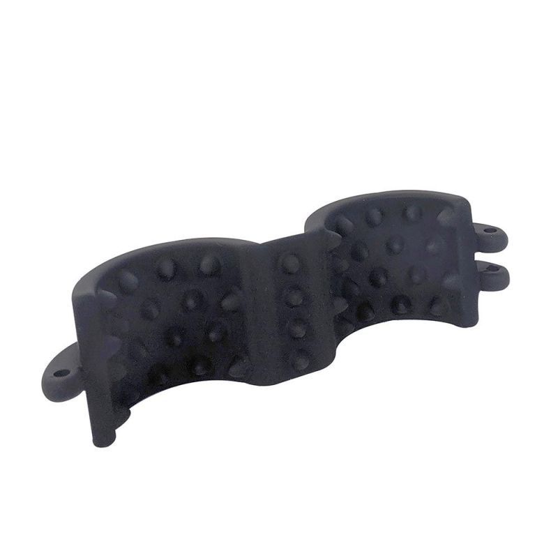Brutus Cruncher Lockable Spiked Ball Stretcher Black > Sex Toys For Men > Ball Stretchers Main image