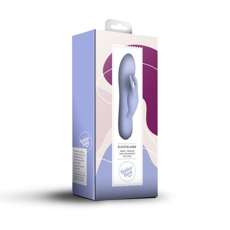 SugarBoo Blissful Boo Rabbit Vibe Lilac Dual Motor Vibrator > Vibrators > Ladies > Rabbit