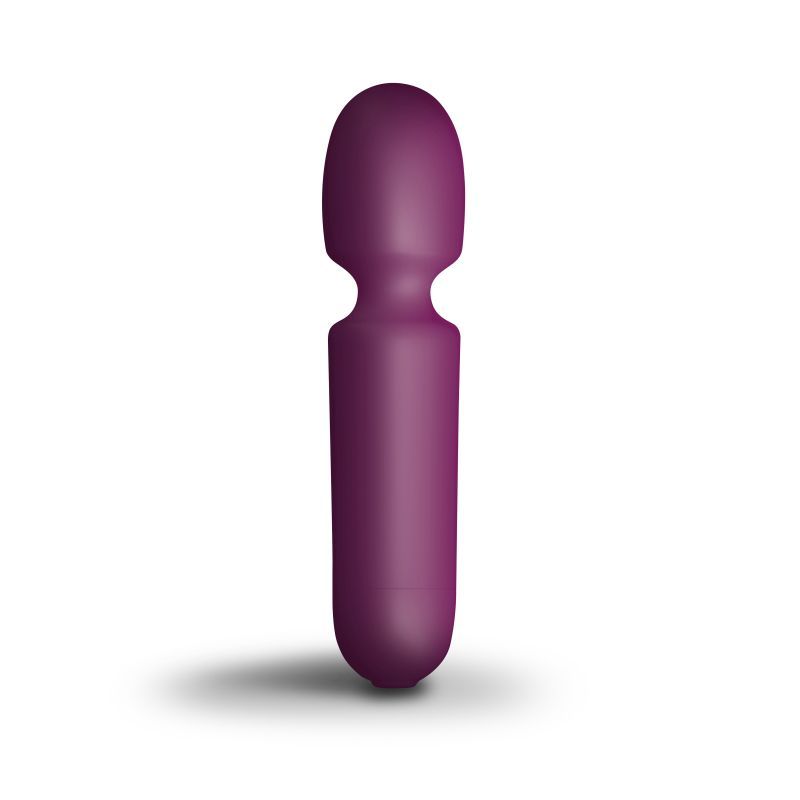 SugarBoo Playful Passion Wand Vibe Burgundy for Relaxation Electric Massager