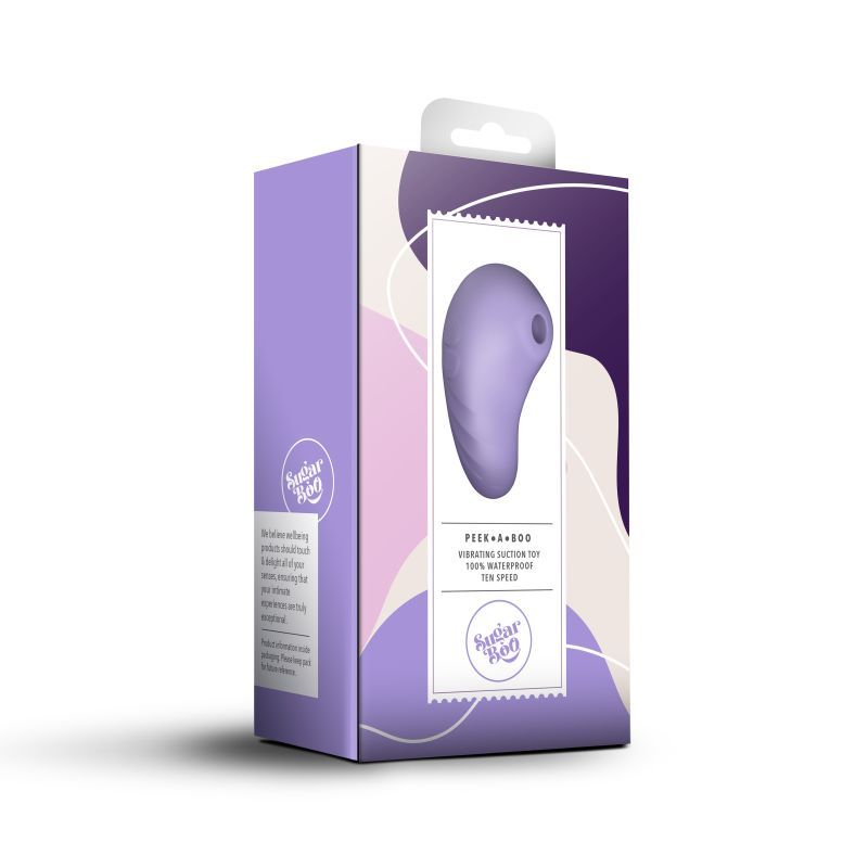 SugarBoo Peek A Boo Air Pulse Vibe Lilac for Pleasure > Vibrators > Ladies > Clitoral Vibrators and Stimulators