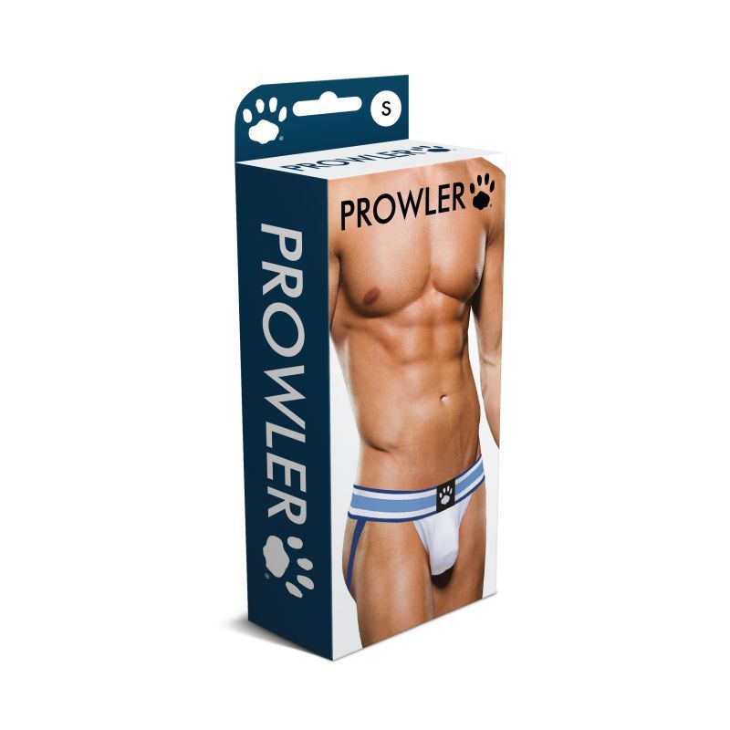Prowler Jock White/Blue - Stylish and Comfortable Fit > Clothes > Jockstraps