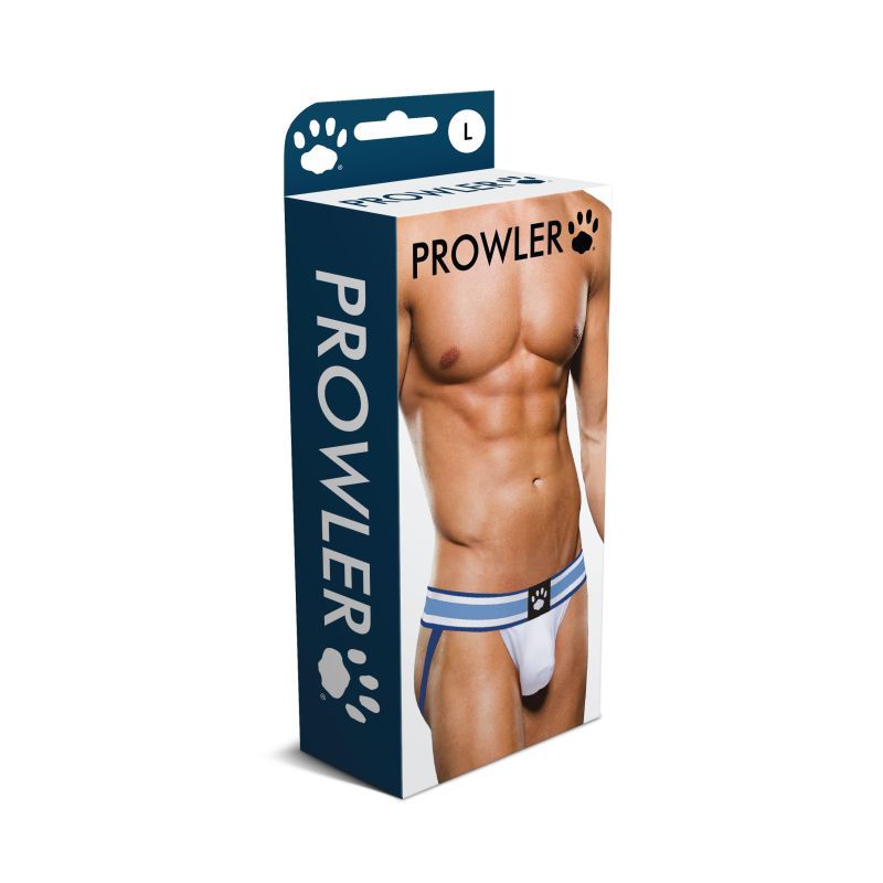 Prowler Jock White/Blue - Stylish and Comfortable Fit Jockstraps