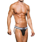 Prowler Jock Black/White Stylish and Comfortable Jock Strap Black Extra Large > Clothes > Jockstraps