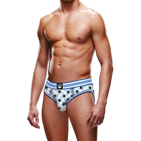 Prowler Blue Paw Open Back Brief for Stylish Comfort Open Back Underwear