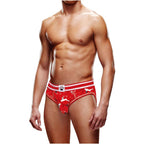 Prowler Reindeer Open Back Brief – Backless Festive Underwear Red Medium > Clothes > Open Back Underwear