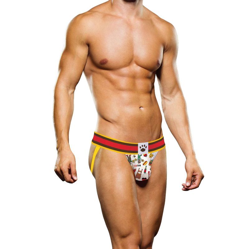 Prowler Berlin Jock Strap in Yellow and Red Colorway > Clothes > Jockstraps