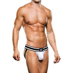 Prowler Jock Black/White Stylish and Comfortable Jock Strap Black Medium > Clothes > Jockstraps