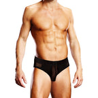 Prowler Mesh Open Back Brief Black Black Small > Clothes > Open Back Underwear