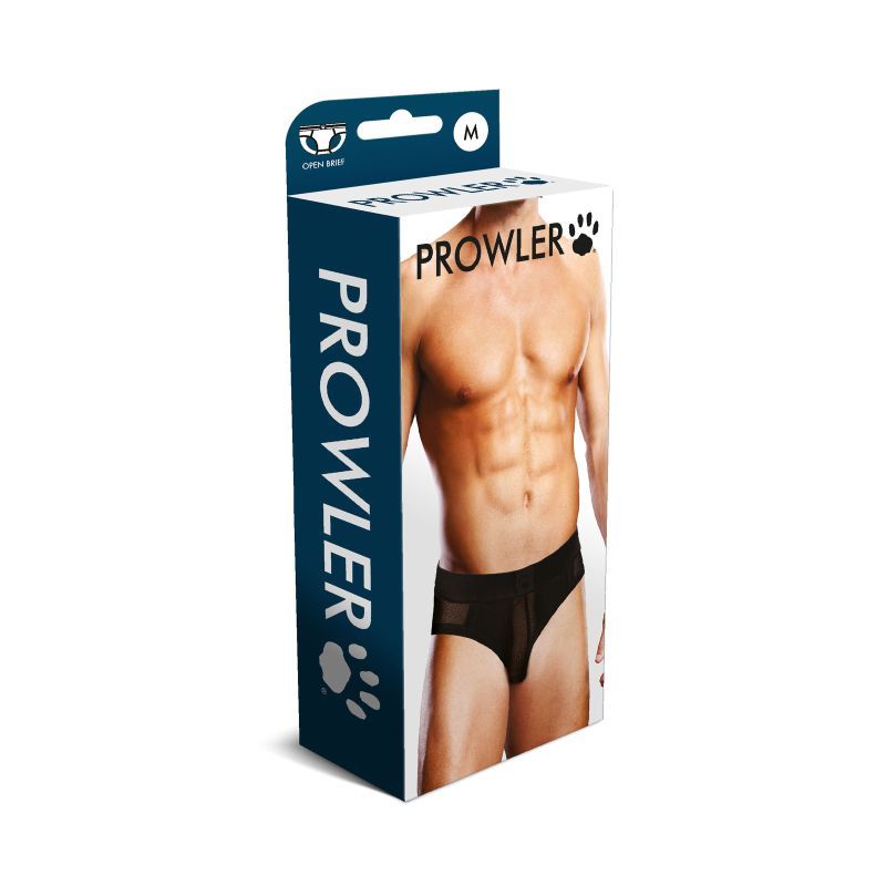 Prowler Mesh Open Back Brief Black for Stylish Comfort Open Back Underwear