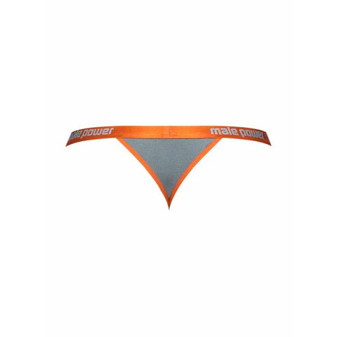 Male Power Casanova Uplift Micro Thong in Grey for Men > Clothes > Mens G-Strings