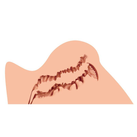 Naked Factory Hannah Real Butt – Ultra Premium Realistic Rear Entry Torso Strokers - Manual