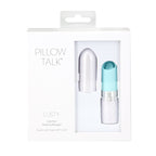 Pillow Talk Lusty Flickering Massager Teal Clitoral Vibrator > Vibrators > Standard Vibrators