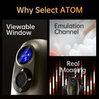 Atom Electronic Masturbator with Heating and Vibration Modes > Sex Toys For Men > Masturbators > Vibrating