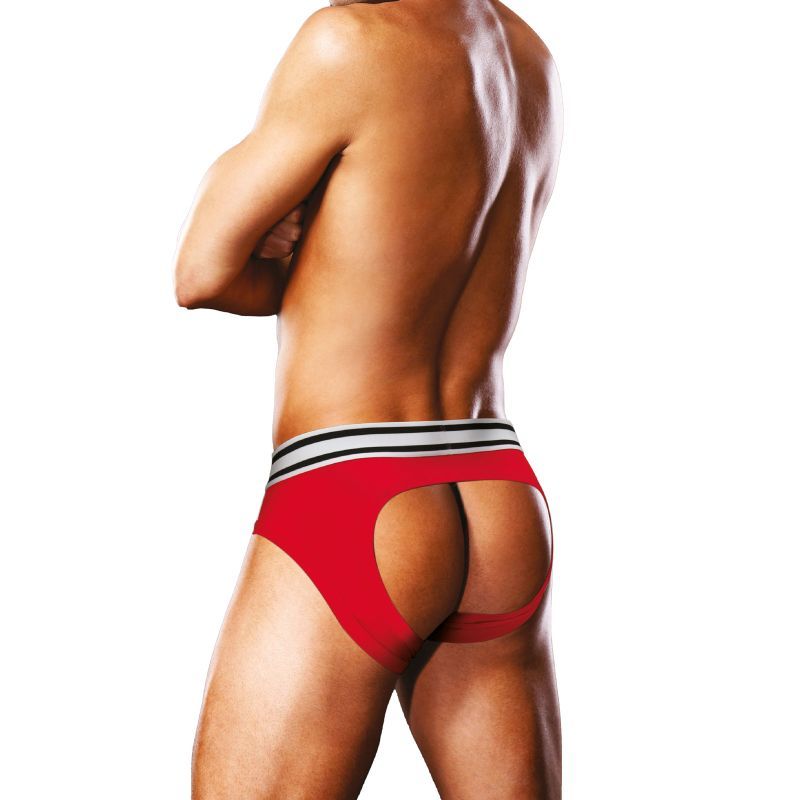 Prowler Open Back Brief – Backless Classic Brief Red Large > Clothes > Open Back Underwear