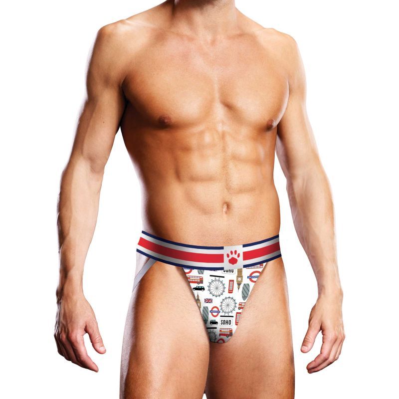 Prowler Soho Jock Strap – Polyester and Spandex Blend Athletic Underwear White Medium > Clothes > Jockstraps