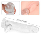 Denny Dong Clear XXL (40cm Length, 14cm Diameter) – Large Realistic Dildo with Suction Cup > Dildos > Oversized Toys