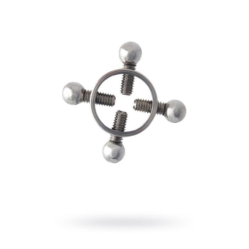 Silver Metal Nipple Clamps Default Title > Sex Toys > Nipple Clamps