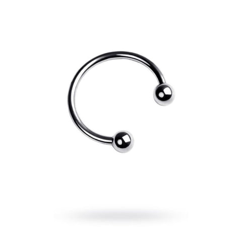 Silver Metal 3 Centimeter Penis Erection Ring Default Title COCK RINGS