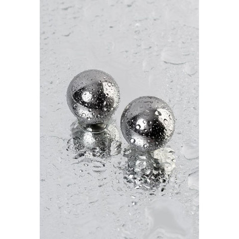 Silver Metal 2 Piece Vaginal Balls 2.5cm Adult Pleasure Toy > Sex Toys For Ladies > Kegel Exercise