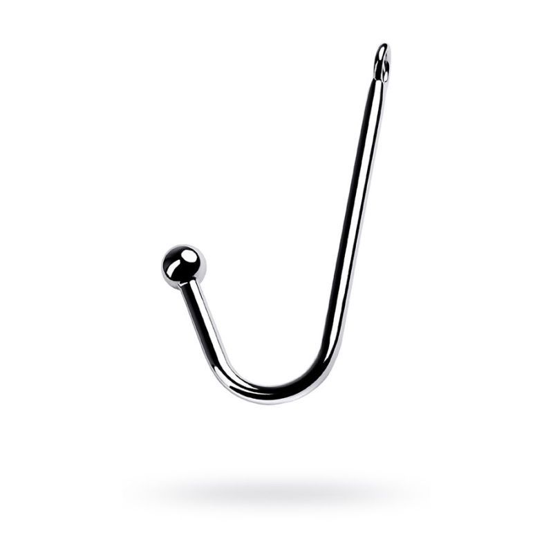 Silver Metal Anal Hook with Ball – 37cm Metal Silver > Bondage Gear > Medical Instruments