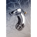 Silver Metal Cock Cage with Rings and Lock > Bondage Gear > Male Chastity